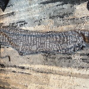 Gray Coffee Graphic Print sweatpants